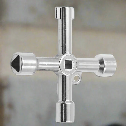 Clé Douille - KeyWrenchCross™ - Carré d'argent - Auto Univers