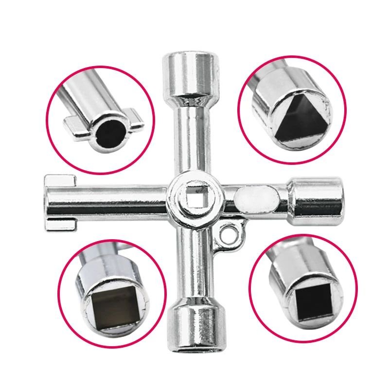 Clé Douille - KeyWrenchCross™ - Carré d'argent - Auto Univers