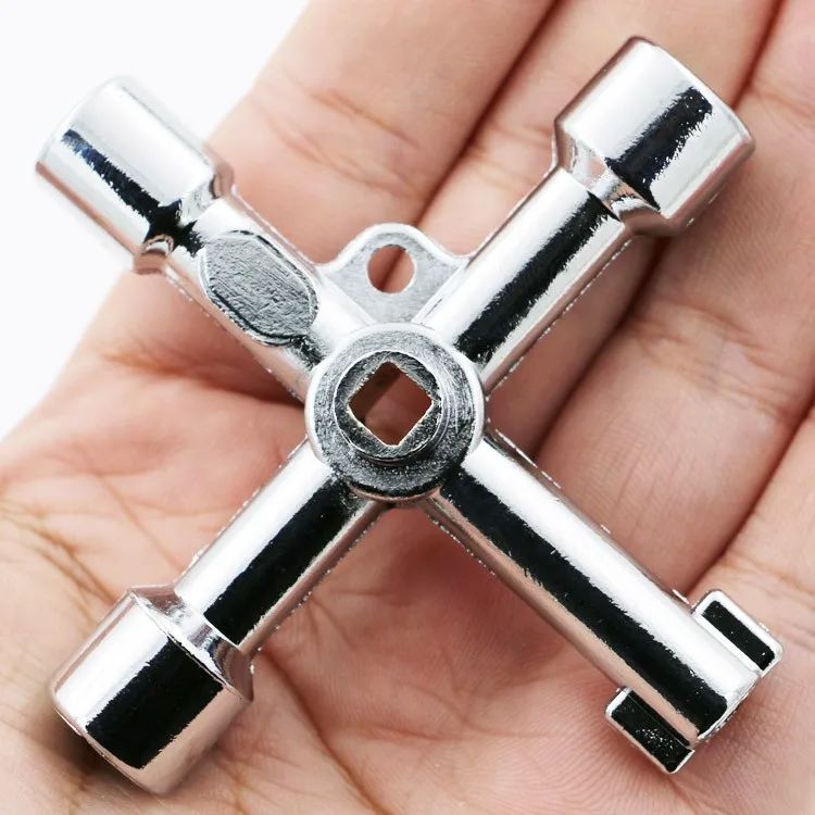 Clé Douille - KeyWrenchCross™ - Carré d'argent - Auto Univers