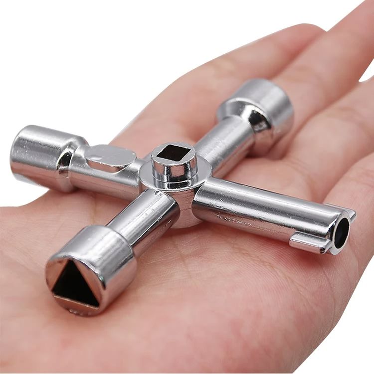 Clé Douille - KeyWrenchCross™ - Carré d'argent - Auto Univers