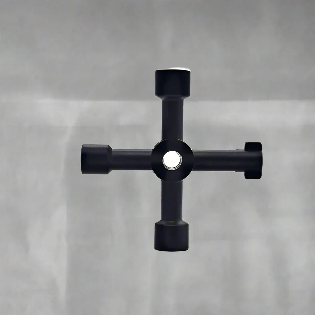 Clé Douille - KeyWrenchCross™ - Carré Noir - Auto Univers