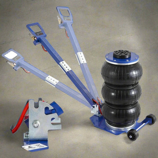 Cric Pneumatique - PneumaticJack™ - Bleu - Auto Univers