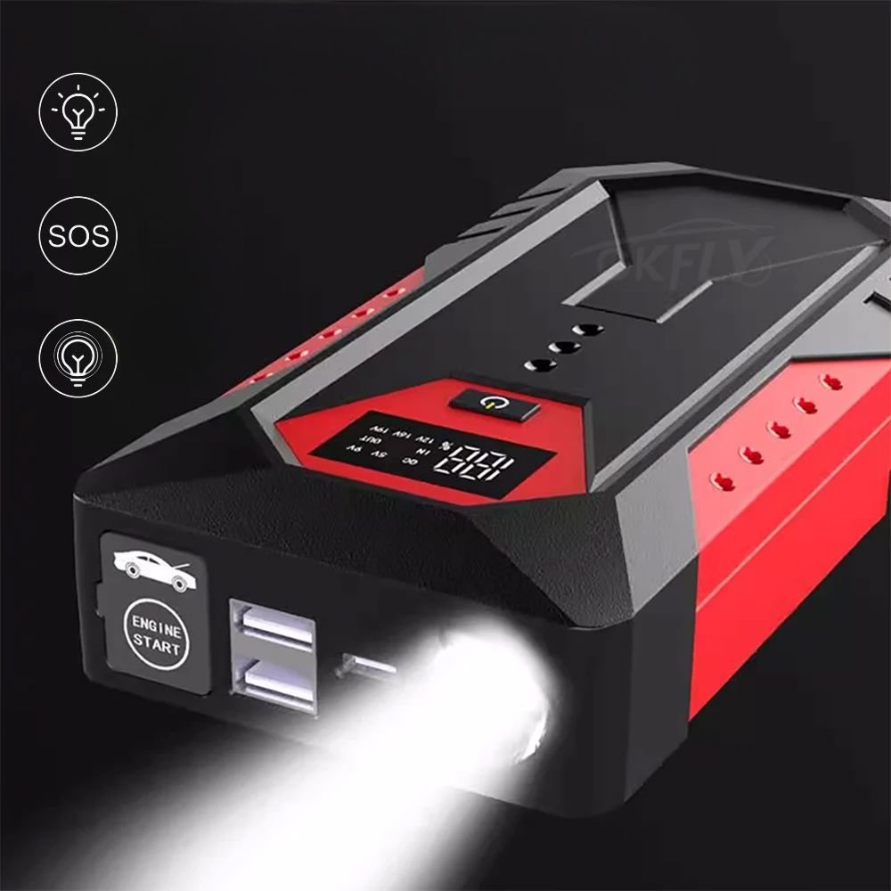 Démarreur Voiture - CarJumpStarter™ - Noir - Auto Univers