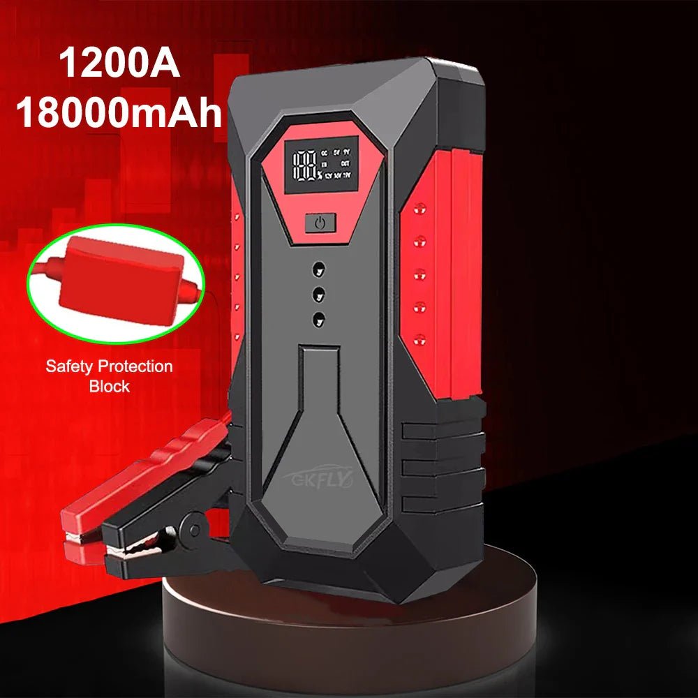 Démarreur Voiture - CarJumpStarter™ - Noir - Auto Univers