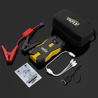 Démarreur Voiture - CarJumpStarter™ - Noir Doré - Auto Univers