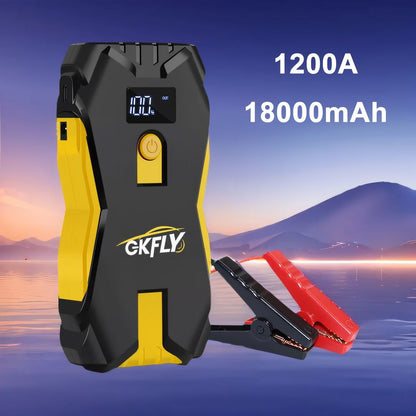 Démarreur Voiture - CarJumpStarter™ - Noir Doré - Auto Univers