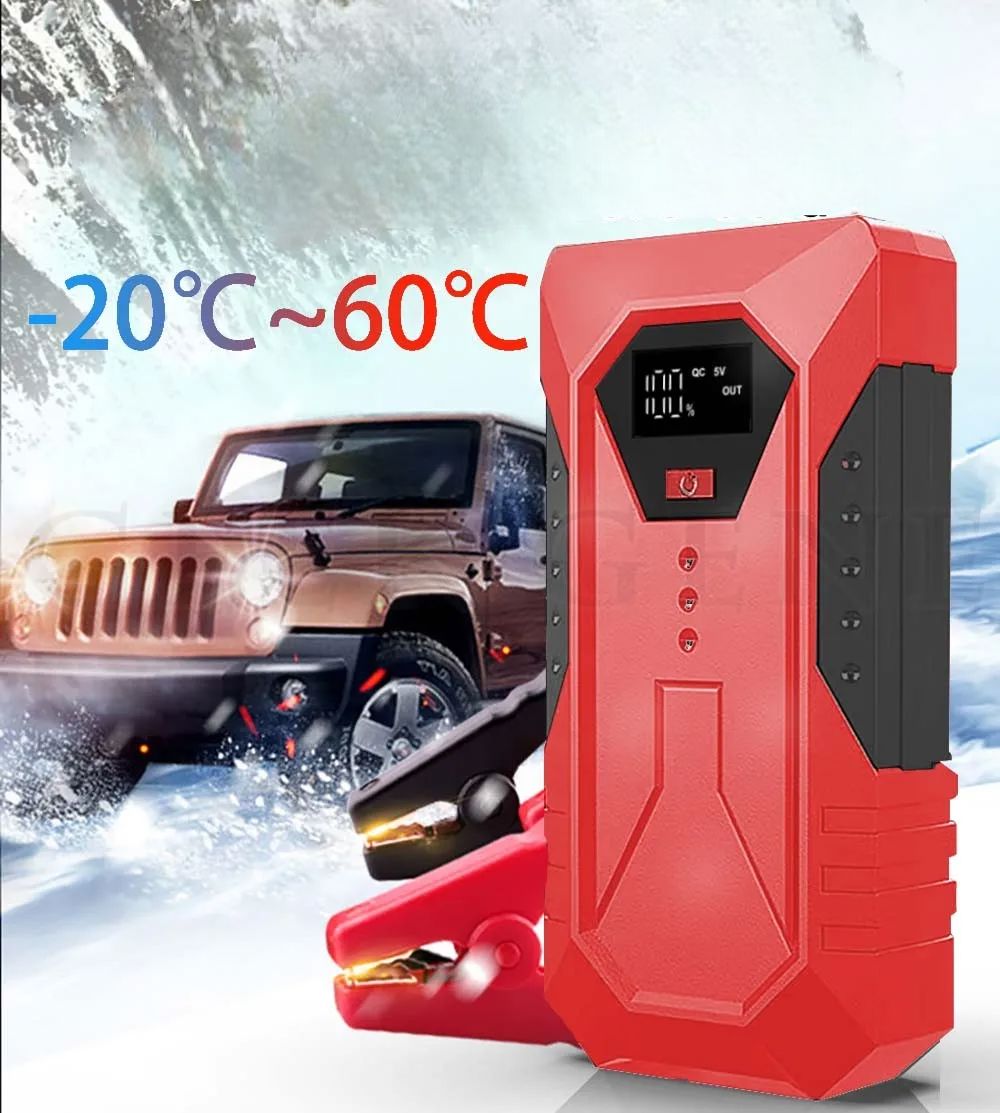 Démarreur Voiture - CarJumpStarter™ - Rouge - Auto Univers
