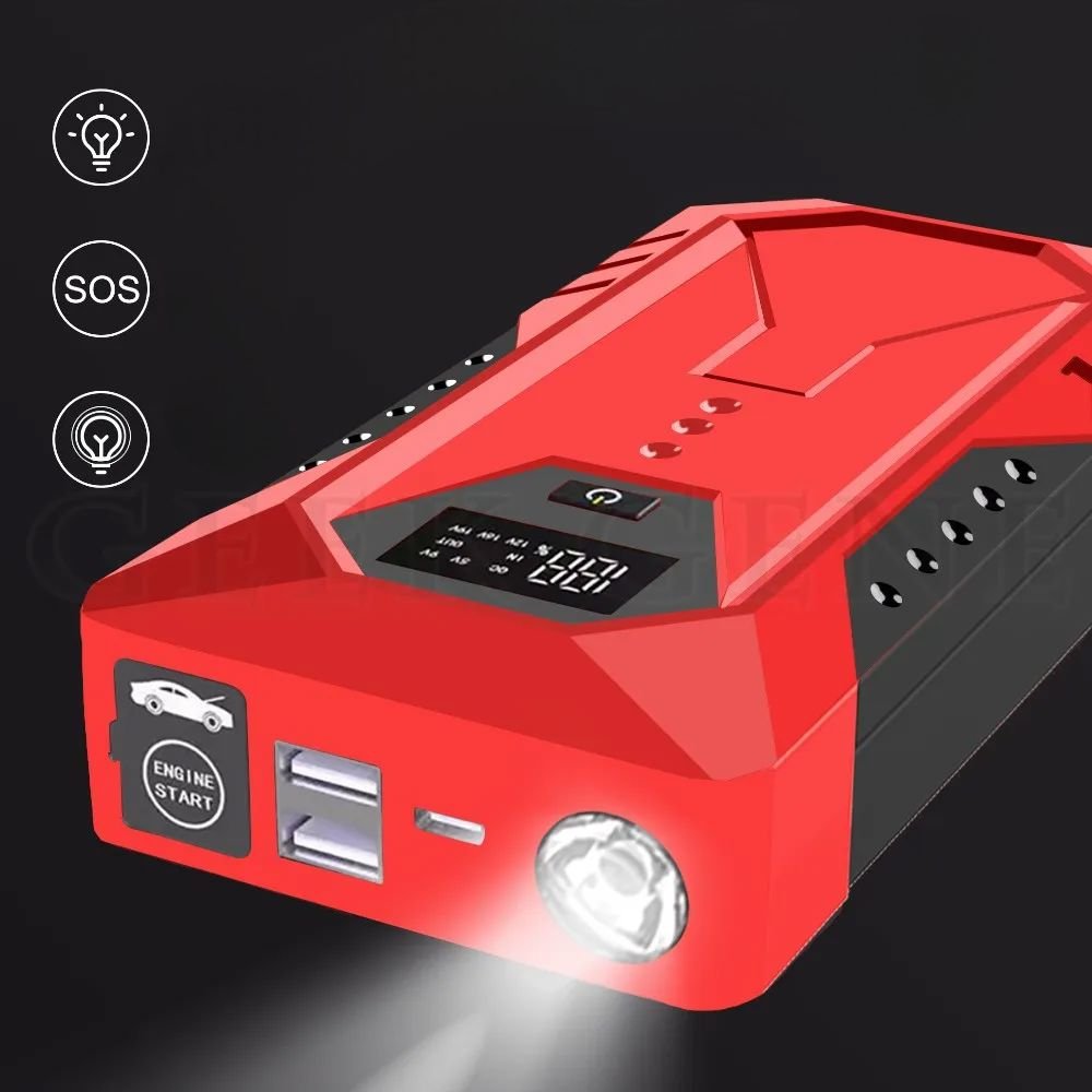 Démarreur Voiture - CarJumpStarter™ - Rouge - Auto Univers