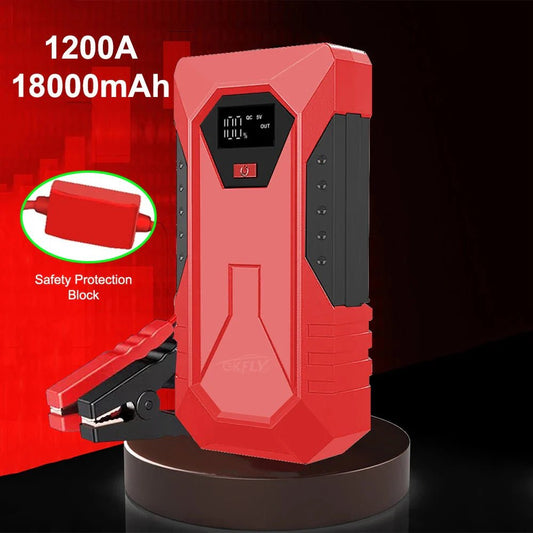 Démarreur Voiture - CarJumpStarter™ - Rouge - Auto Univers