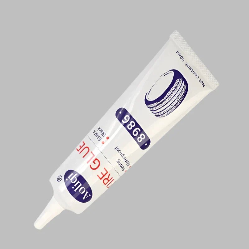 Réparation Pneu Crevé - CarTyreGlue™ - Blanc - Auto Univers