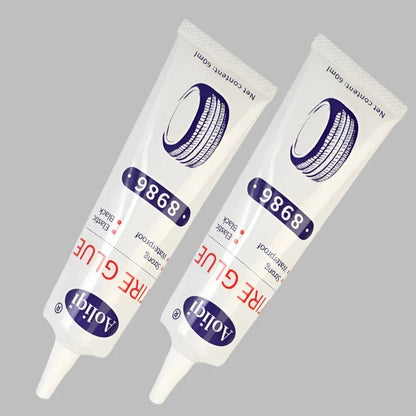 Réparation Pneu Crevé - CarTyreGlue™ - Blanc - Auto Univers